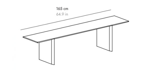 B 165 cm