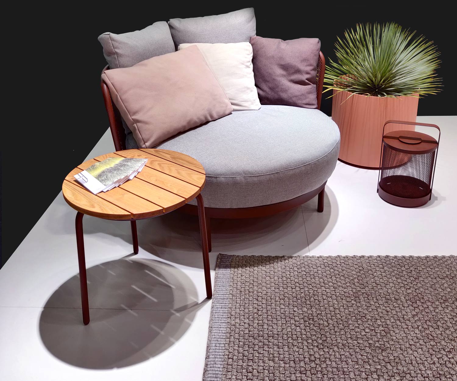 Luxus Lounge Chair Sessel für draußen
