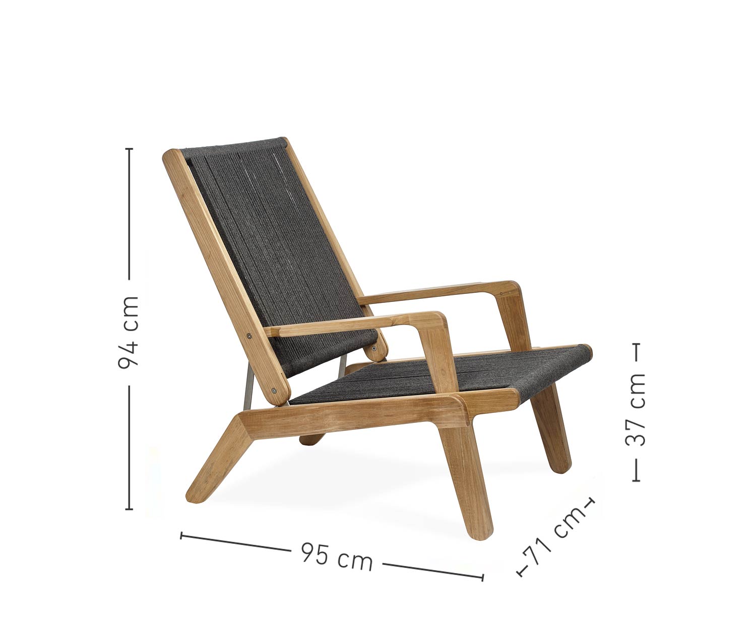 Hochwertiger Oasiq Skagen Design Liegestuhl Maße Größen Größenangaben