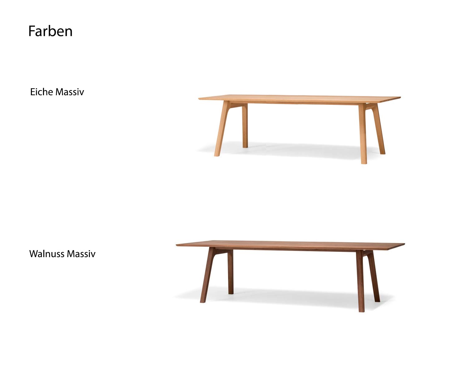 Conde House Ten Designer Tisch Farben
