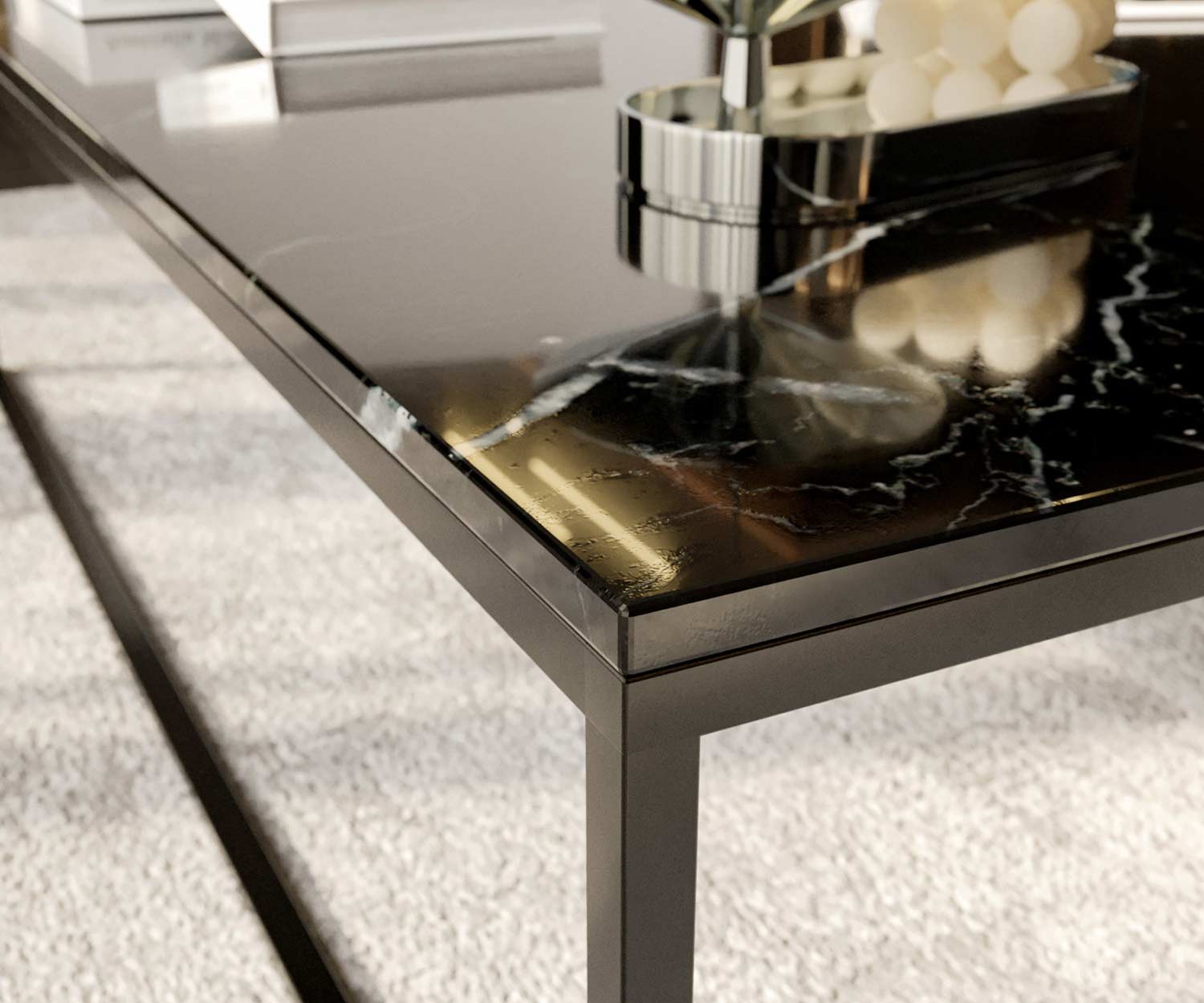 DEsign Luxus Marmor Couchtisch