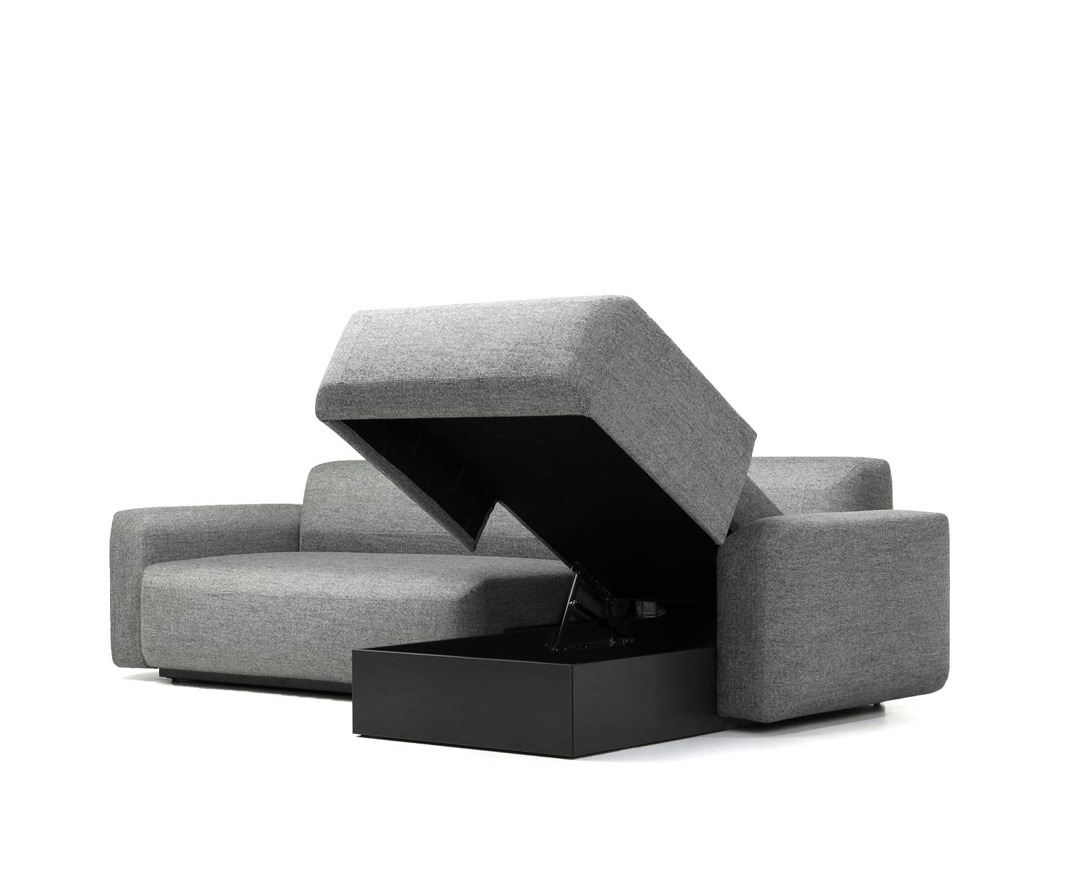 Prostoria Designer Schlafsofa Fade Bettkasten