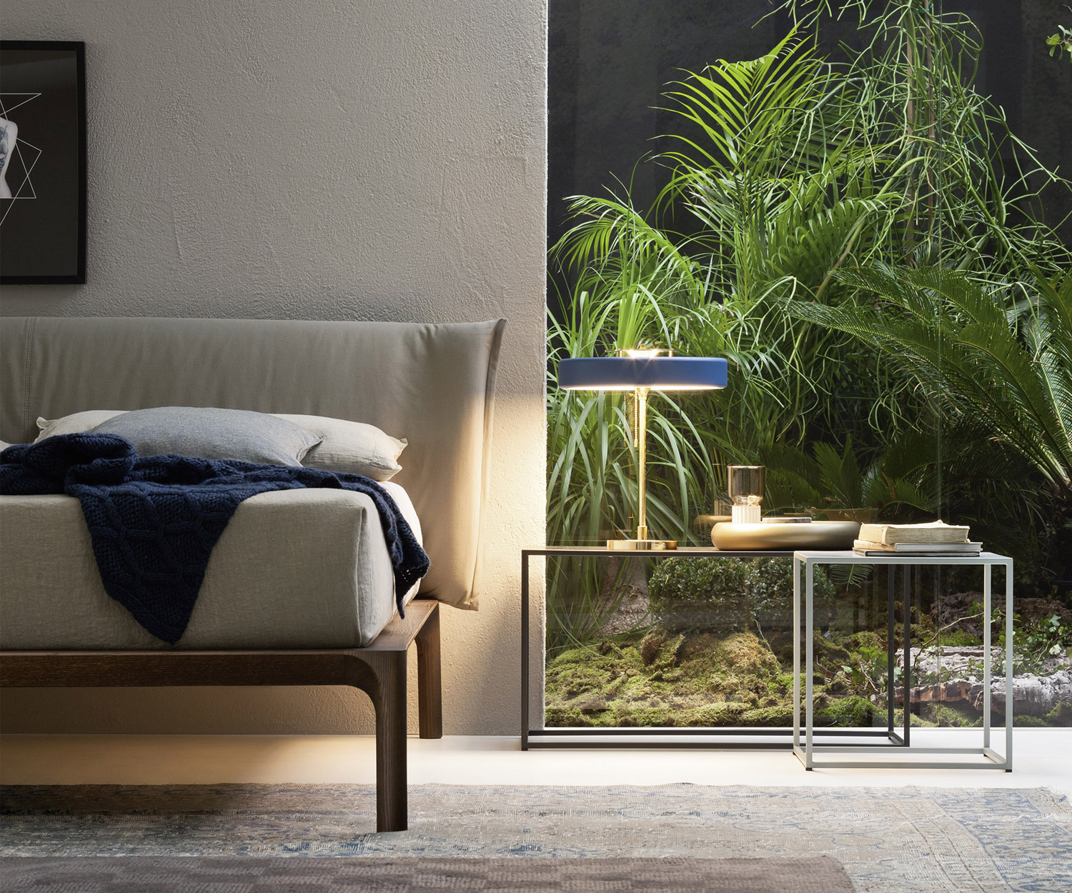 Novamobili Design Bett Natur Schlafzimmer