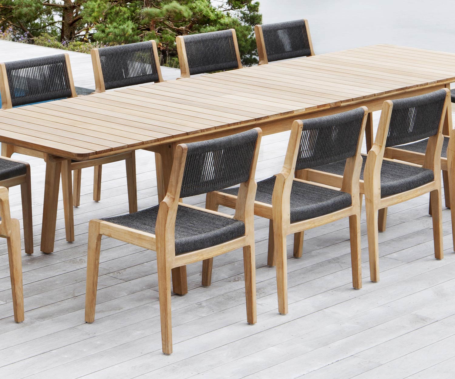 Moderner Oasiq Skagen Design Terrassenstuhl aus wetterfestemTeak Moderner Oasiq Skagen Design Terrassenstuhl aus wetterfestemTeak