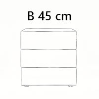B 45 cm