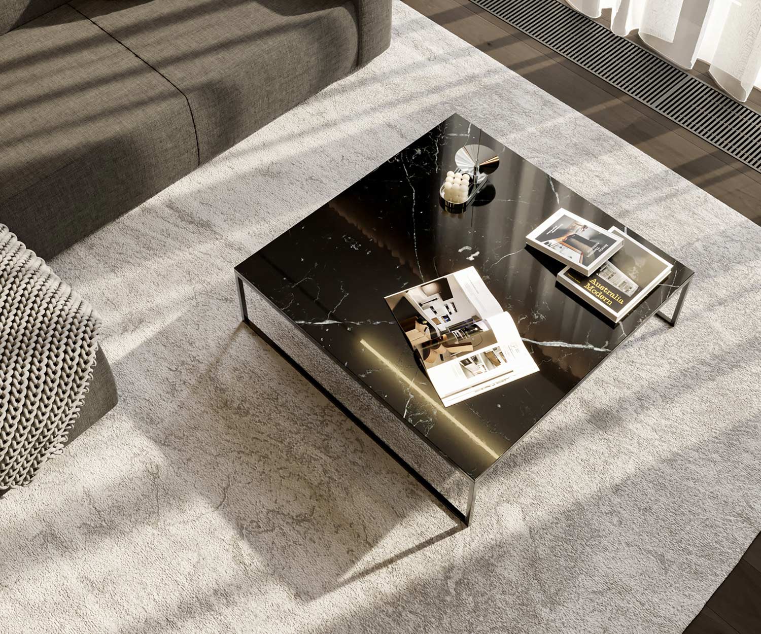 DEsign Luxus Marmor Couchtisch