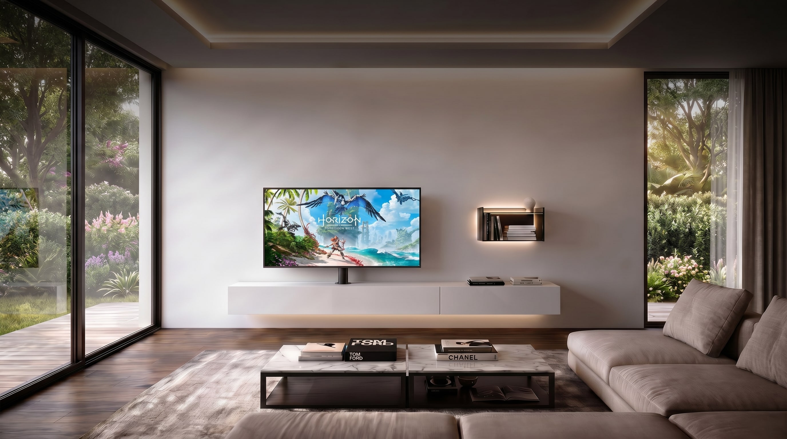 Gaming Wohnzimmer: Wie Technik elegant unsichtbar wird