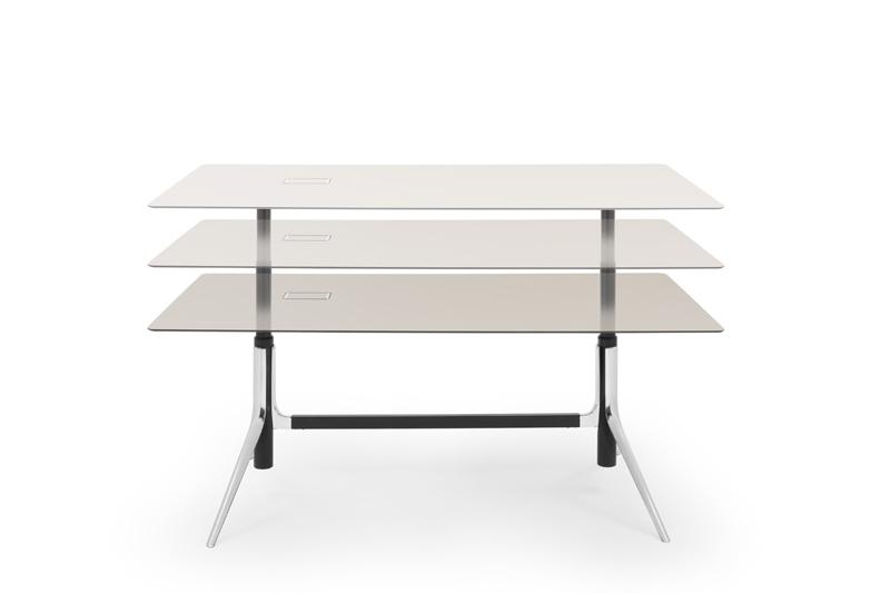 ICF NoTable height-adjustable designer office desk