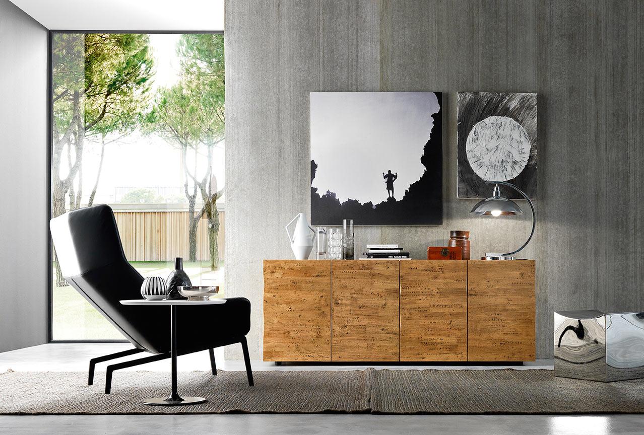 Designer Solid Wood Sideboard