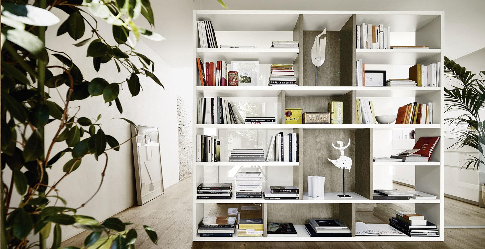 Livitalia Raumteiler B&uuml;cherregal C87