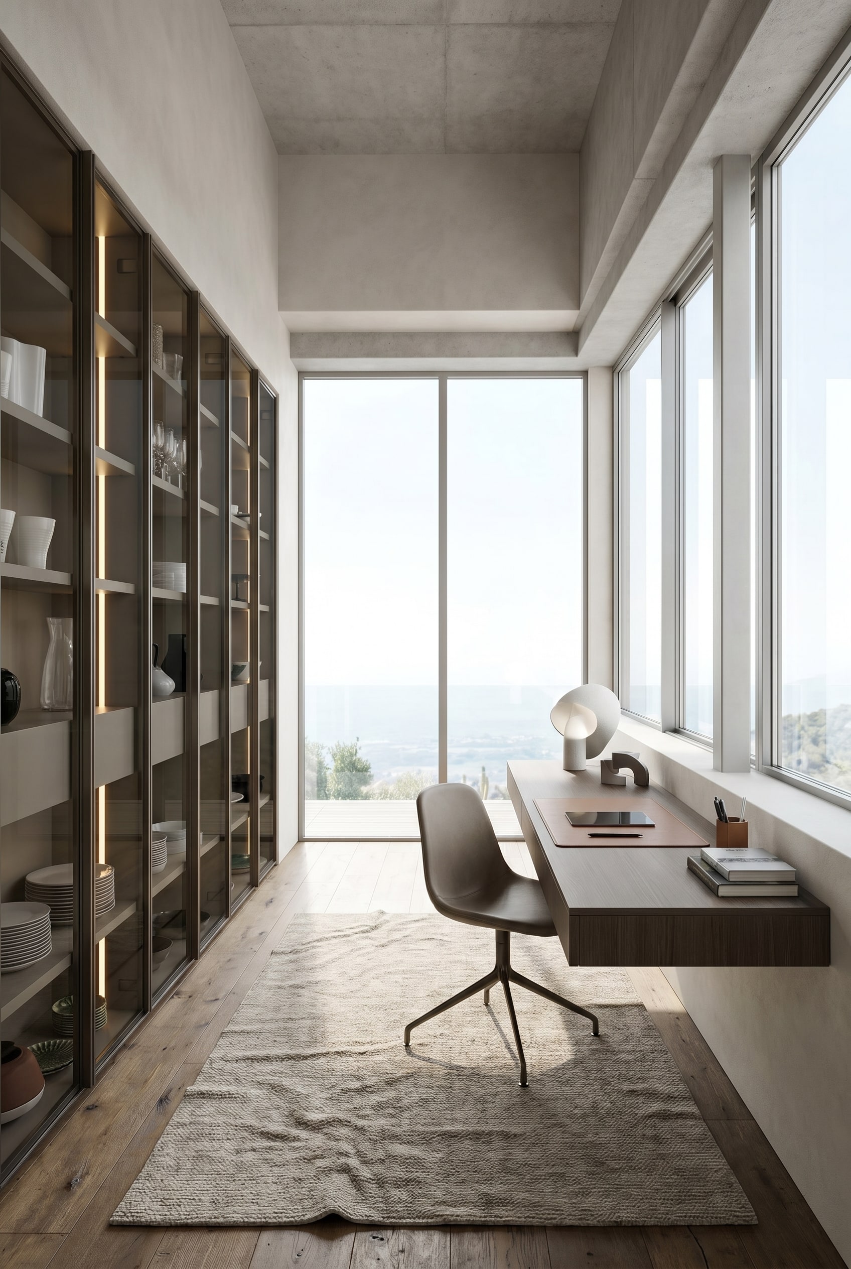Dust-Free Storage with Display Cabinet Character