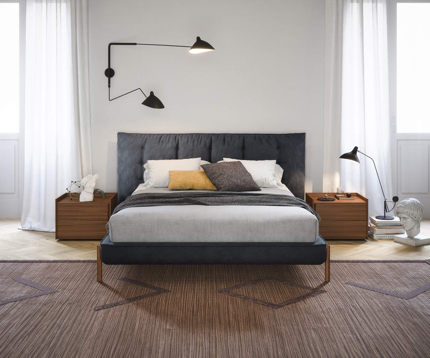 Novamobili Bett Tufte