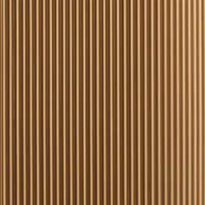 Metall Bronze lackiert (Rillendesign)