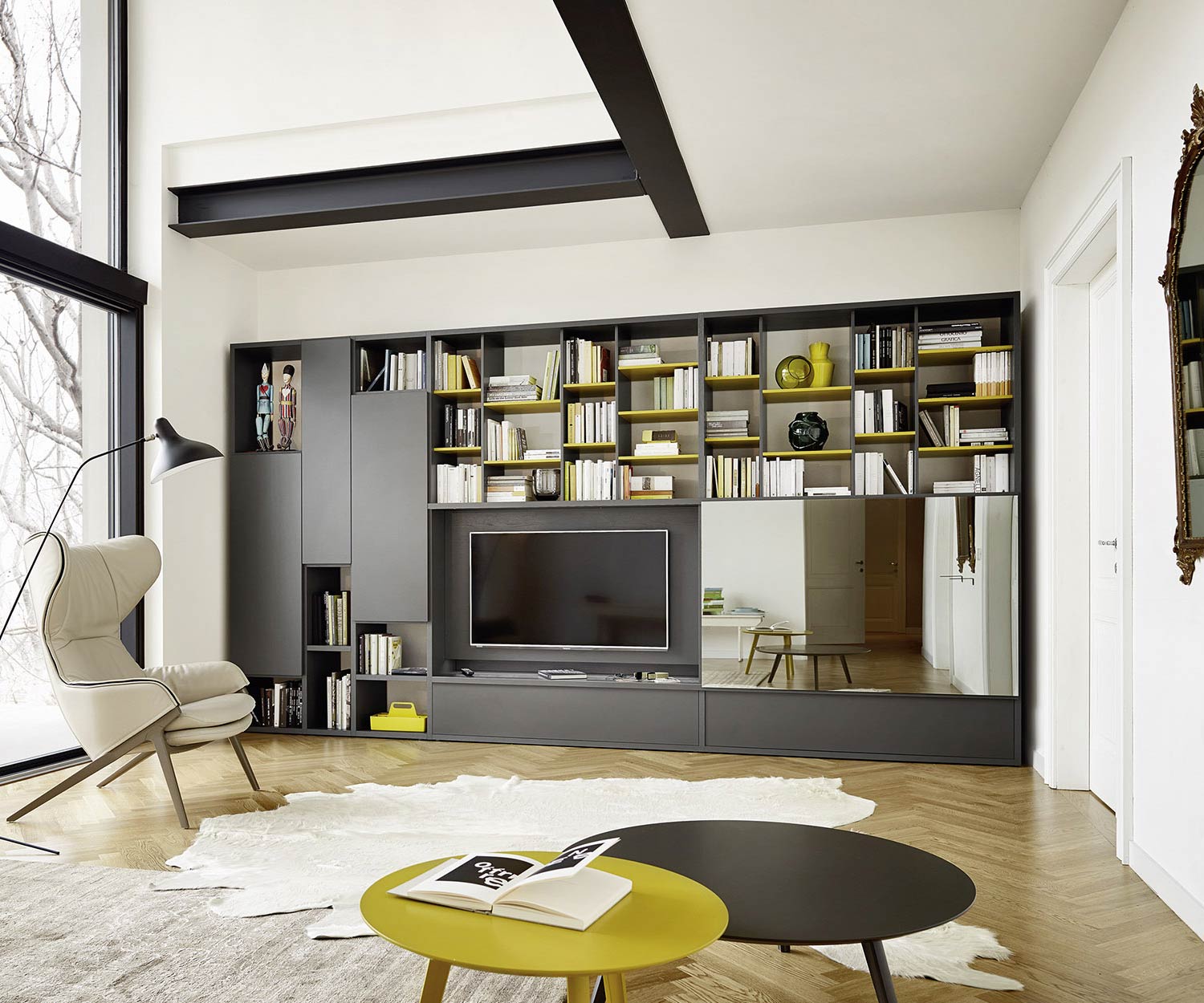 Livitalia Design Couchtisch Trio im Wohnzimmer