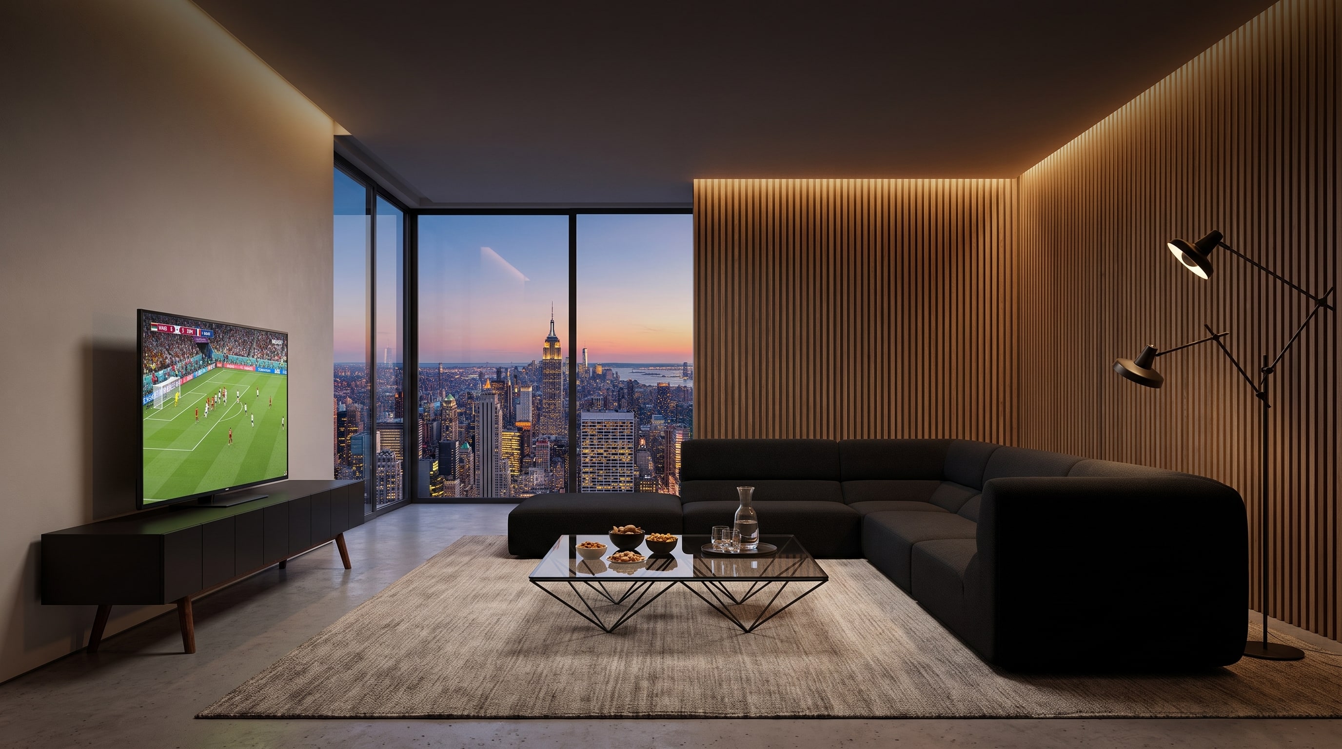 Das perfekte Wohnzimmer fürs WM-Viertelfinale: Design-Ideen Das perfekte Wohnzimmer fürs WM-Viertelfinale: Design-Ideen