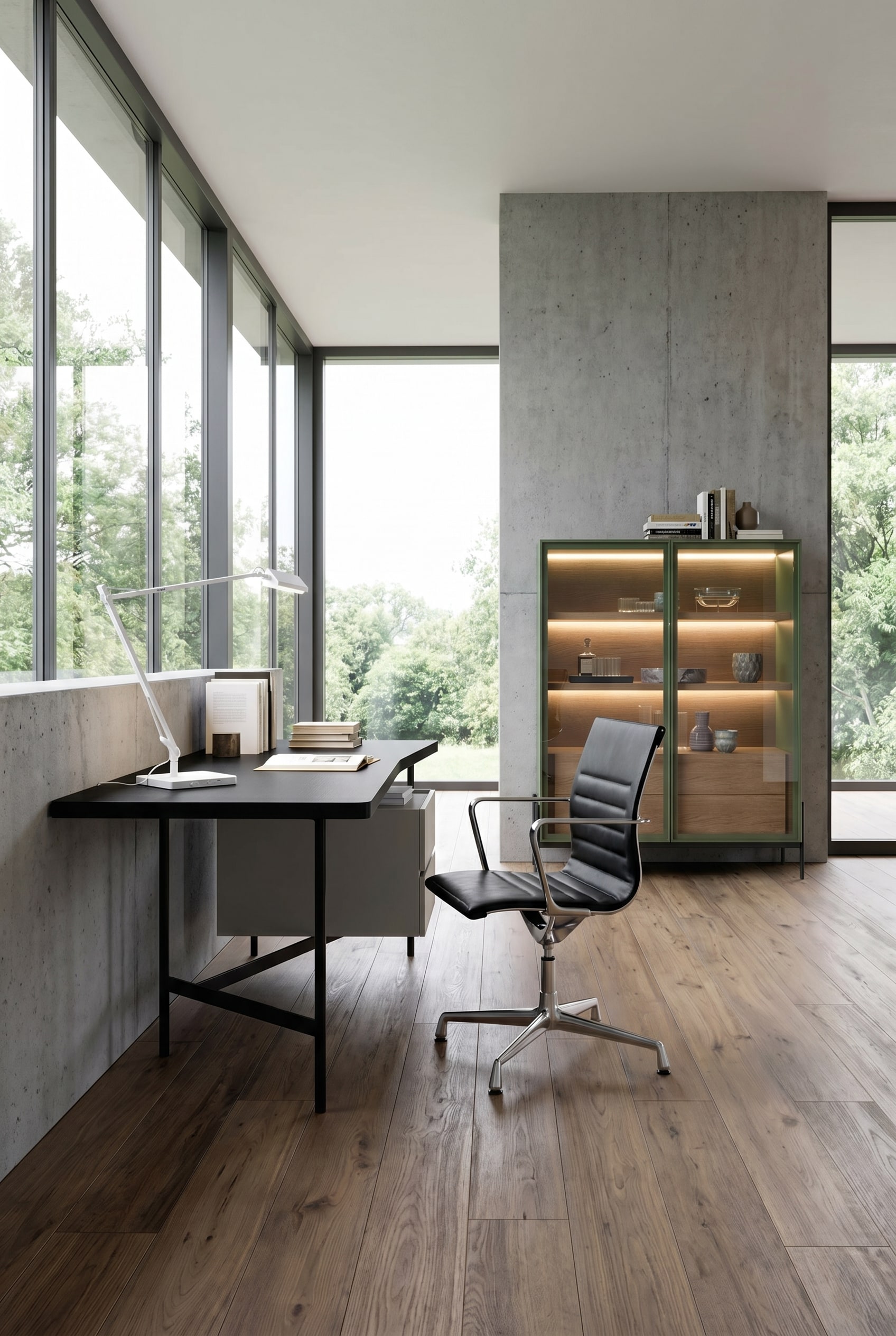 Material Contrasts for a Representative Look