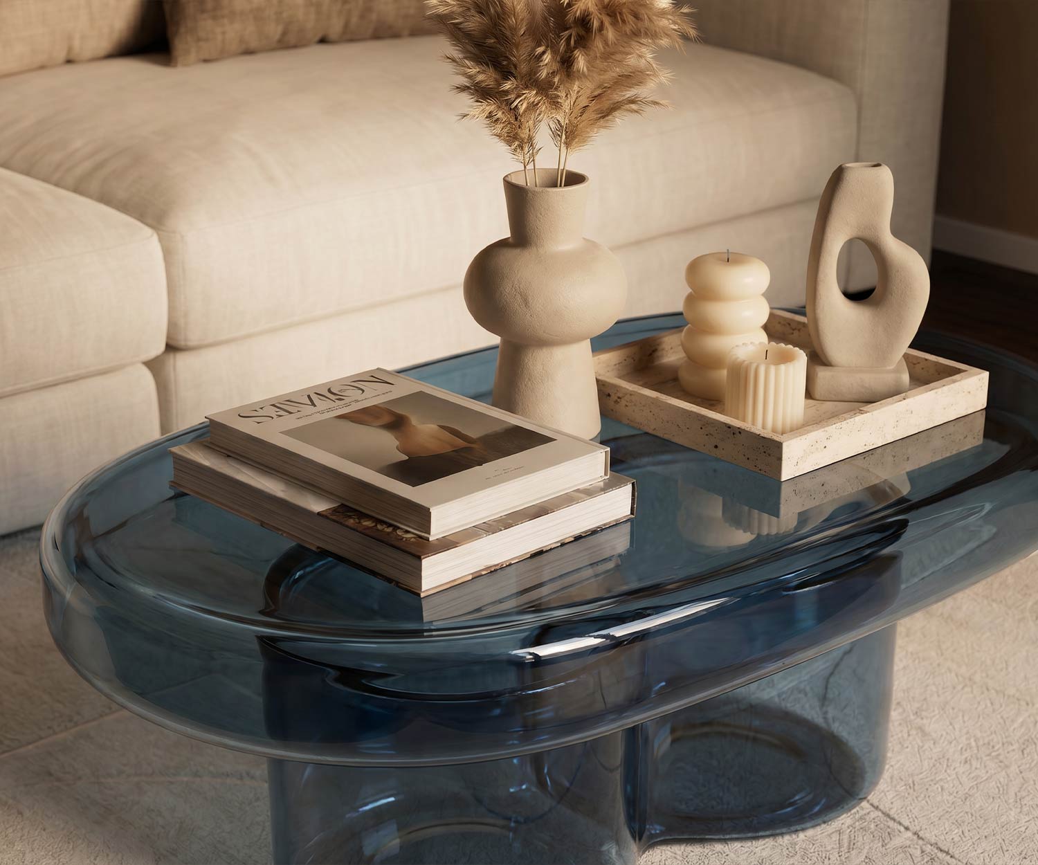Miniforms Couchtisch oval Soda