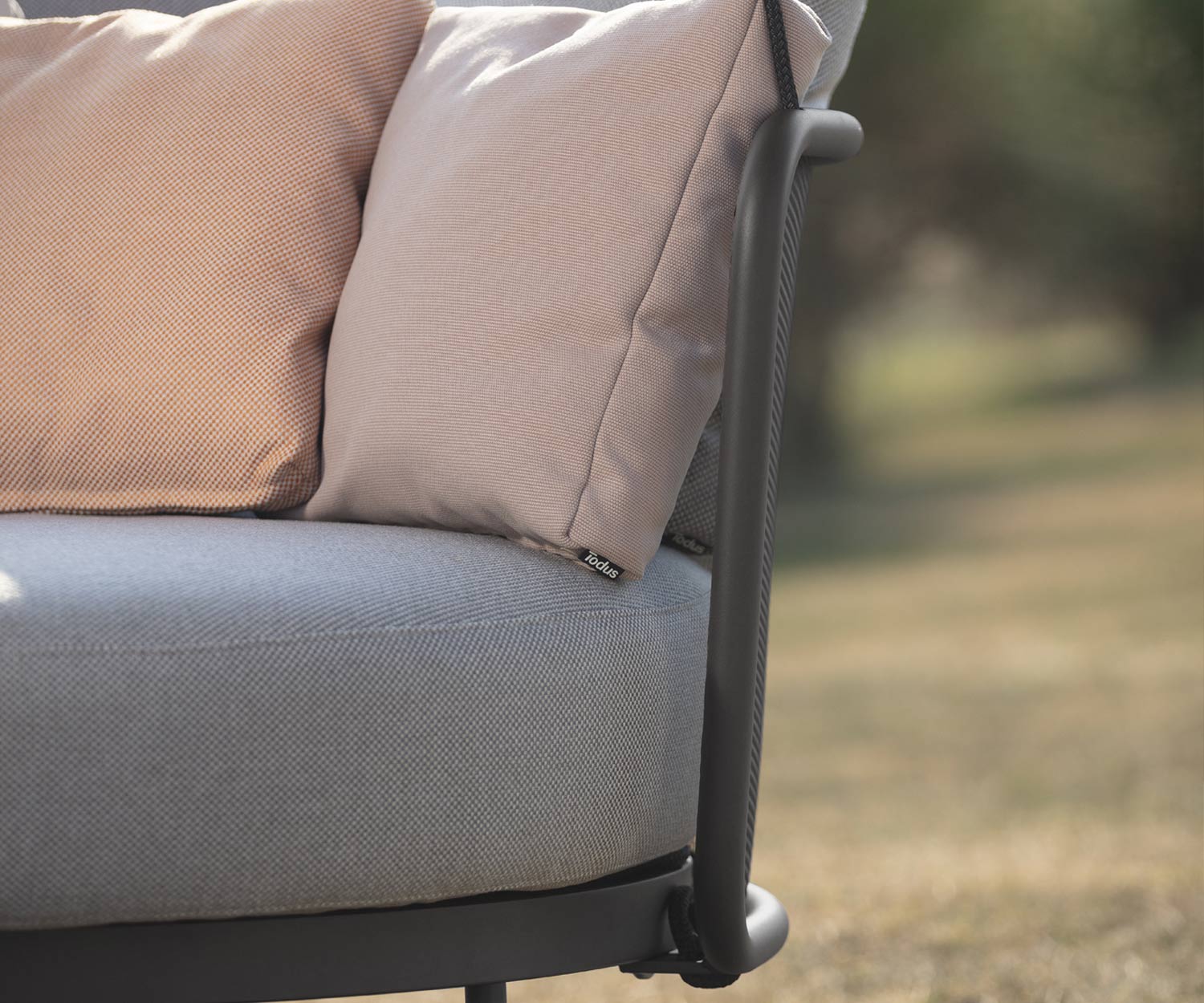 Exklusiver Todus Baza Round Swing Outdoor Garten Balkon Hängesessel