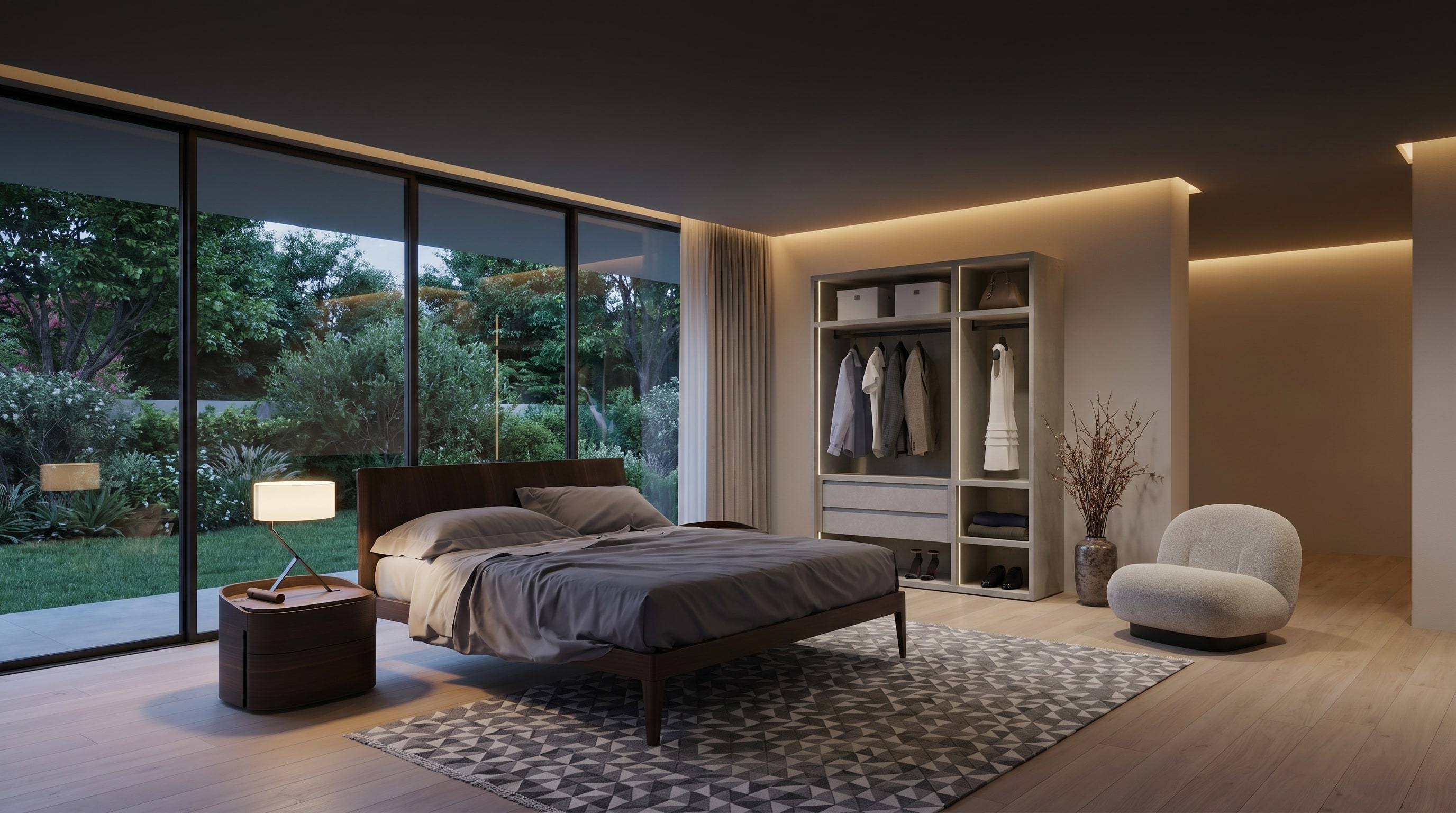 14 moderne Schlafzimmer-Ideen: Wie Designer Ruhe inszenieren