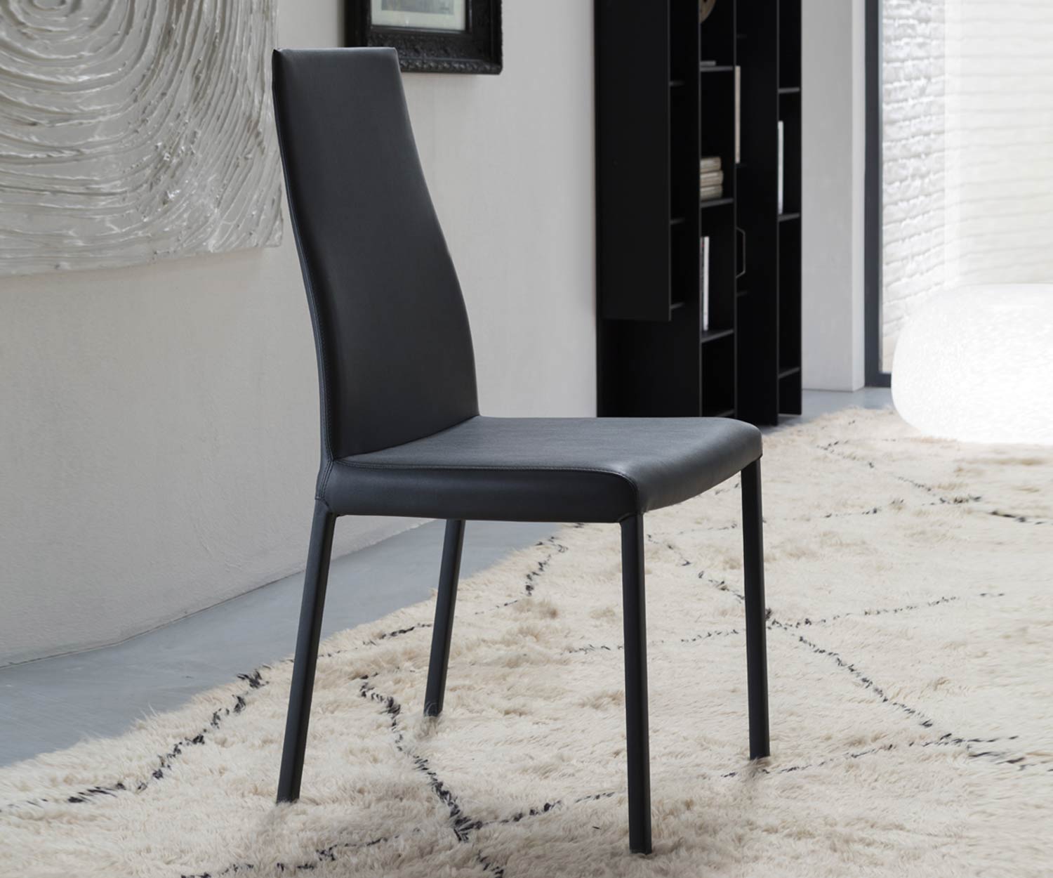 Ozzio Stuhl Blitz Schwarz 