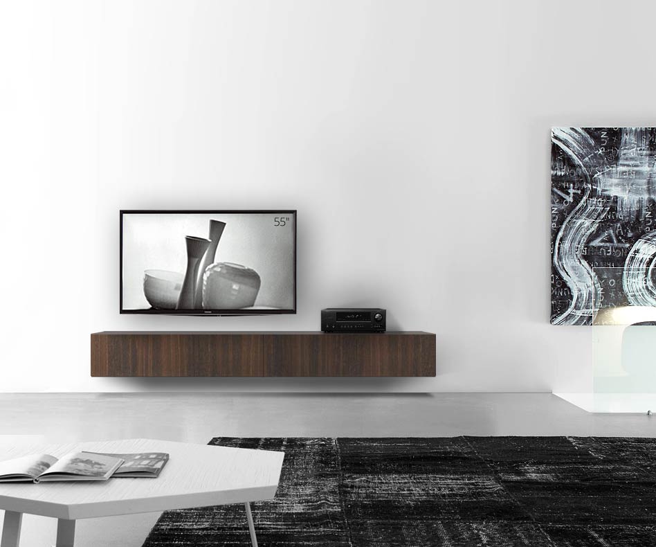 Livitalia Holz Design Lowboard Konfigurator Wand 240 cm 32 cm 56 cm Eiche braun Livitalia Holz Design Lowboard Konfigurator Wand 240 cm 32 cm 56 cm Eiche braun