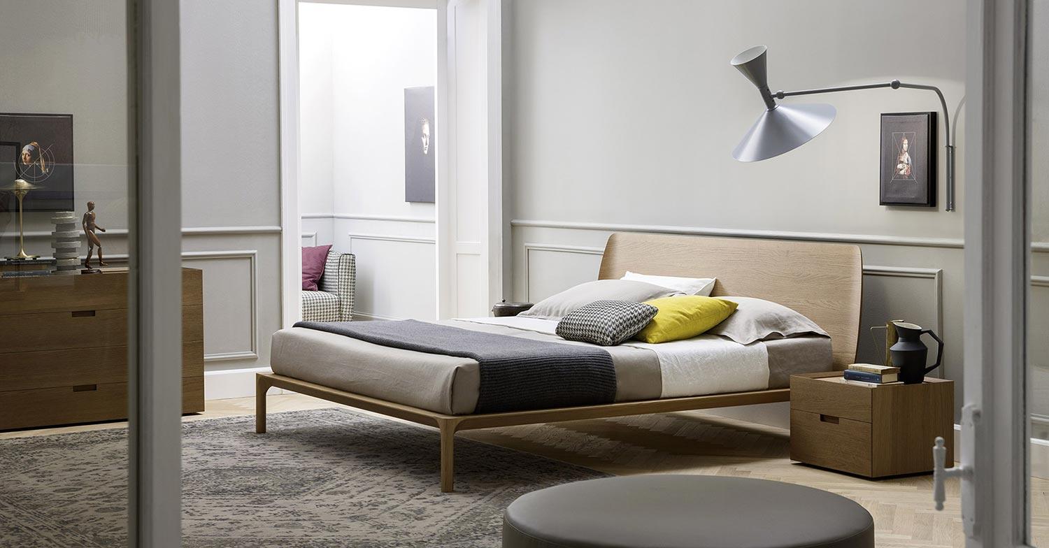Bedroom Furniture made of light Oak