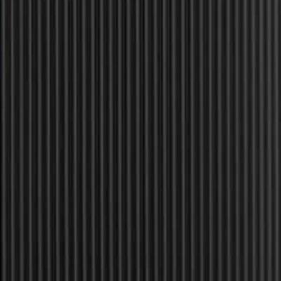 Metall Schwarz lackiert (Rillendesign)