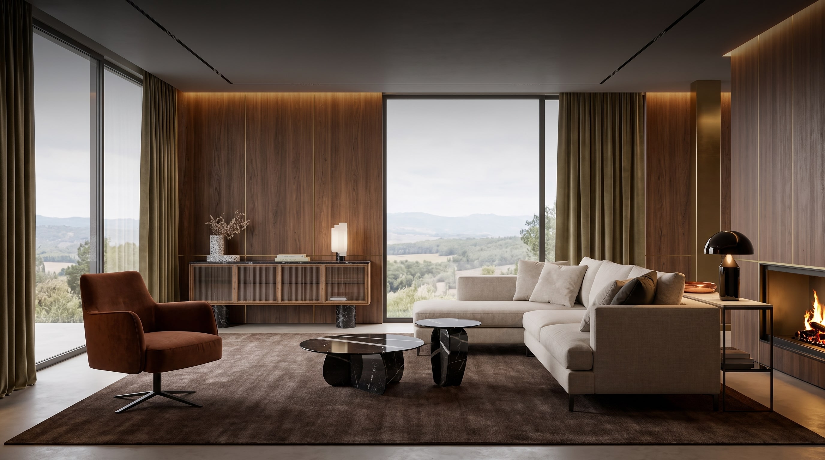 12 Wohnideen Modern Retro Luxe: Wie das 70s Revival kahle Räume wärmt