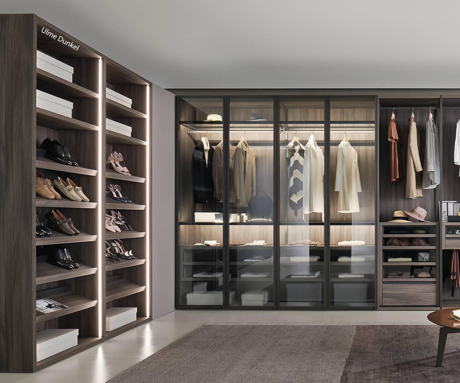 Moderner Livitalia Design Schuhschrank mit LED Beleuchtung Moderner Livitalia Design Schuhschrank mit LED Beleuchtung