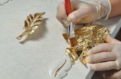 Renaissance gilding furniture