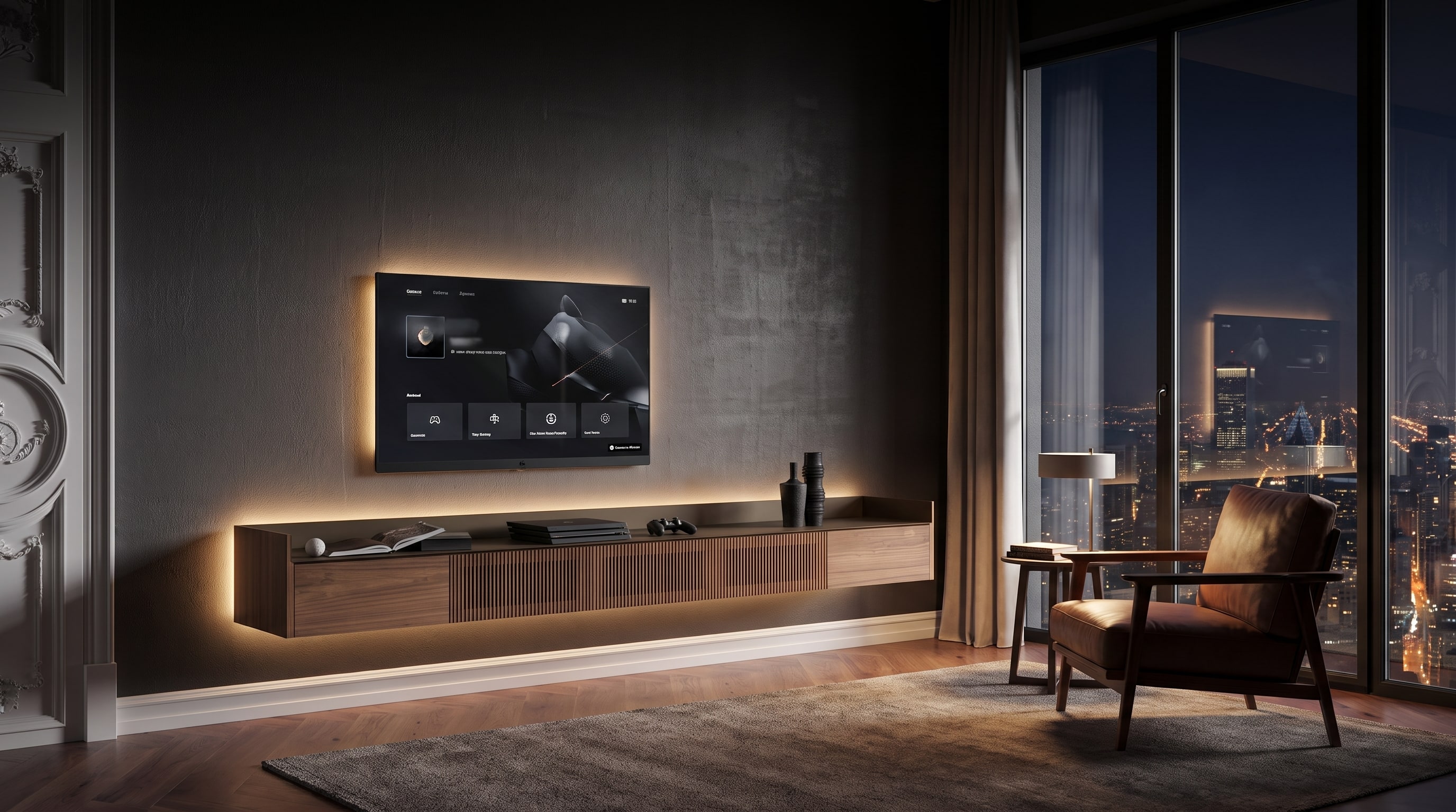 Gaming-Wohnzimmer: 8 Ideen, die nicht nach Zockerhöhle aussehen Gaming-Wohnzimmer: 8 Ideen, die nicht nach Zockerhöhle aussehen