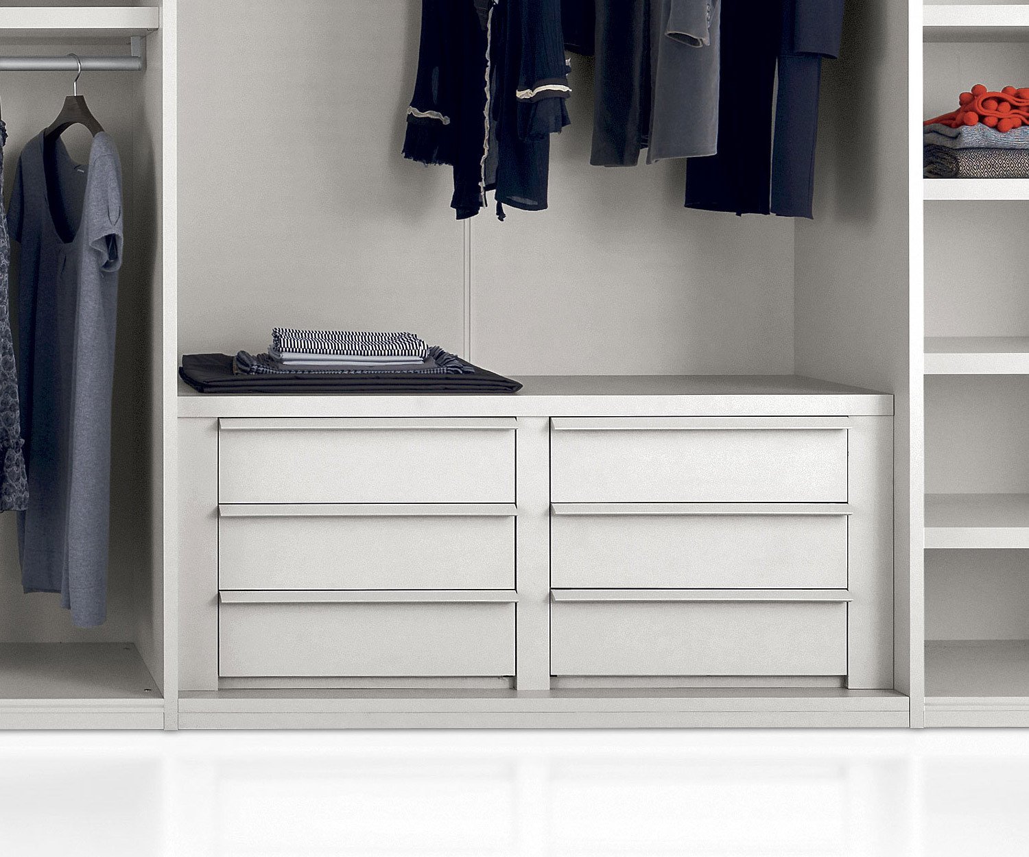 Livitalia Novamobili Wardrobe accessories 3-row double drawer