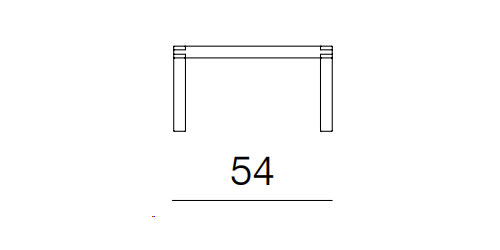 Outdoor Tisch 54 x 54 cm
