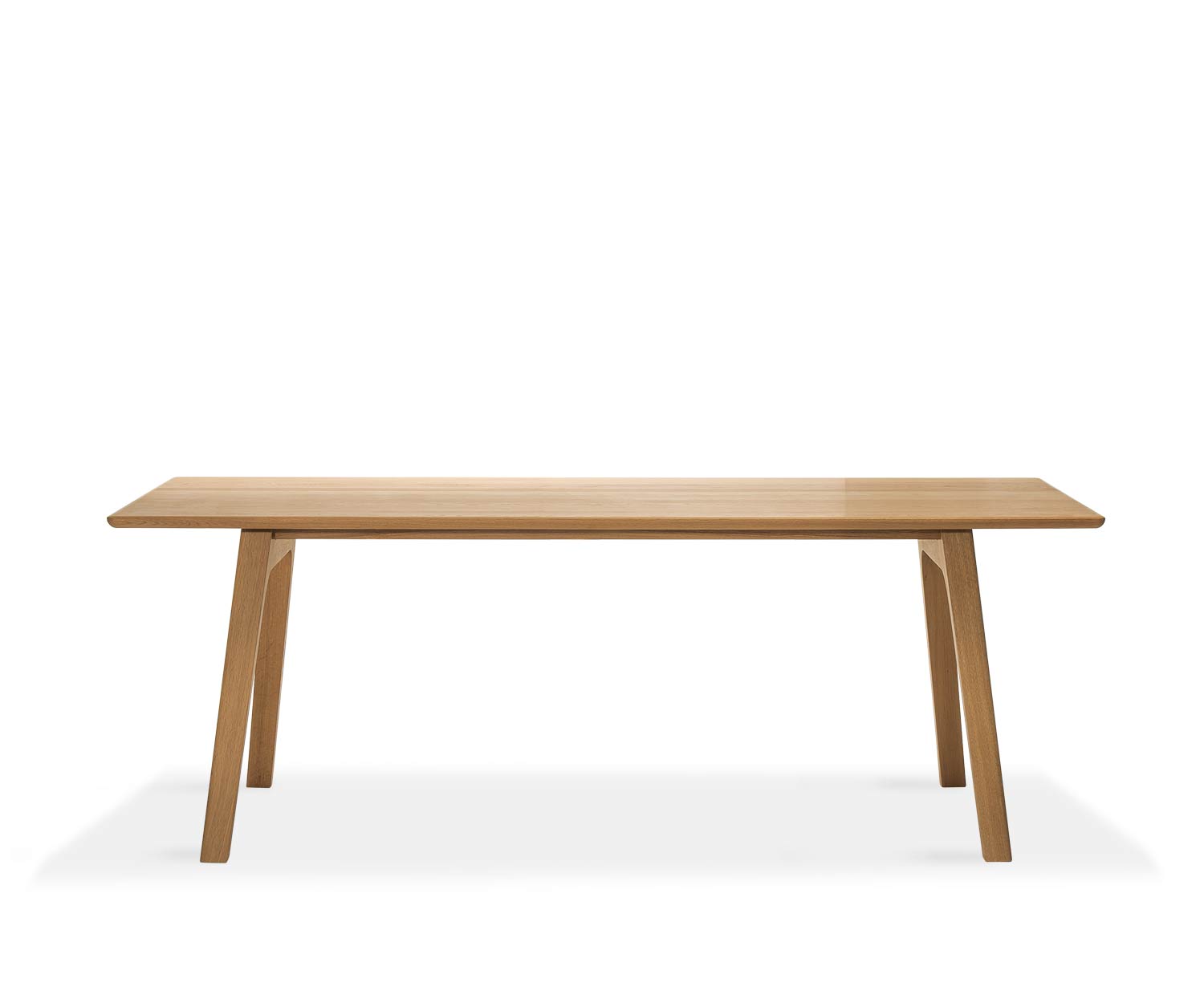 Exklusiver Conde House Ten Designer Tisch in Eiche massiv bei Tischplatte