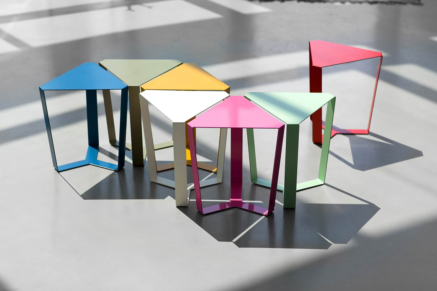 Finity Metal Side Table