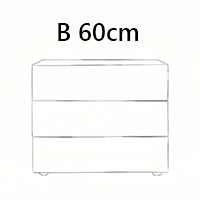 B 60 cm