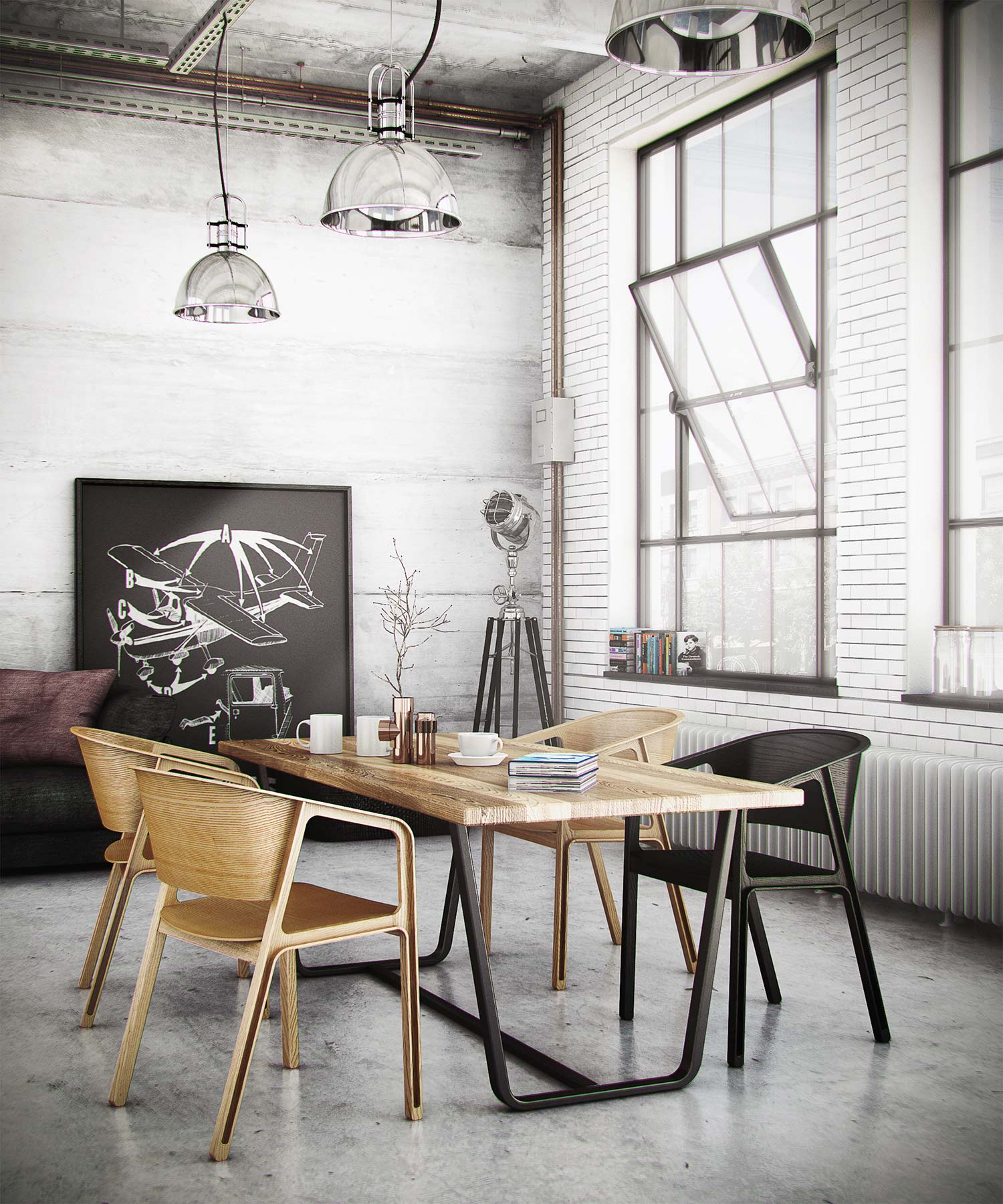 Eajy Beams Design Chair