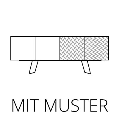 With pattern