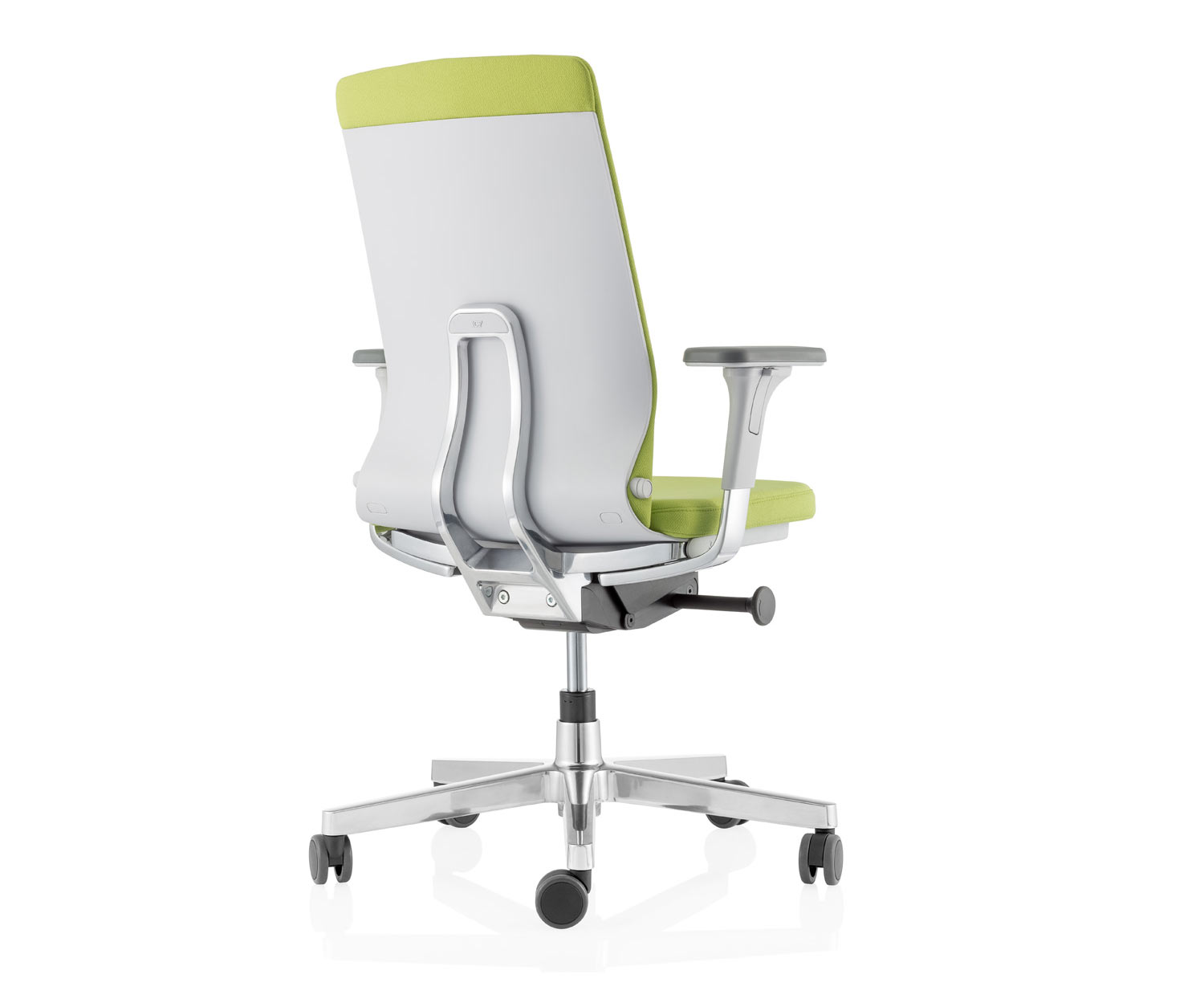 ICF Pyla Ergonomischer Buerostuhl aus Aluminium Rückansicht