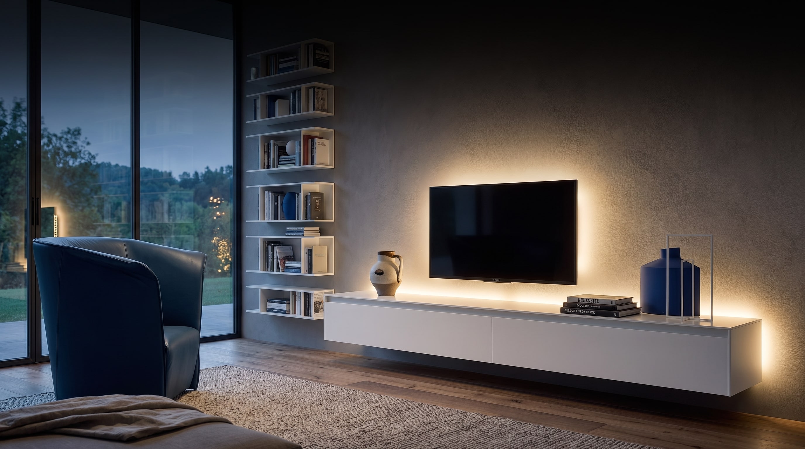 Lowboard dekorieren: Styling-Ideen für die Fläche unter dem Fernseher