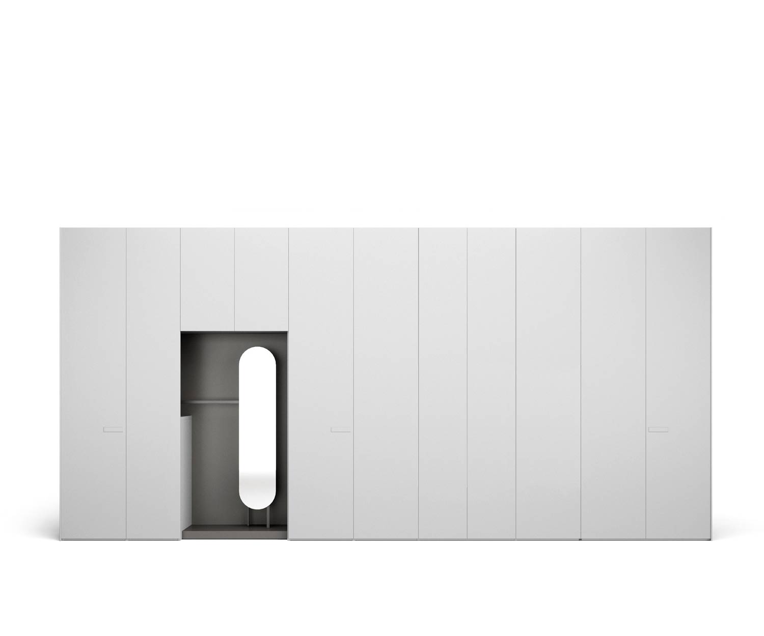 Exklusiver Novamobili Move Design Kleiderschrank mit Garderobe