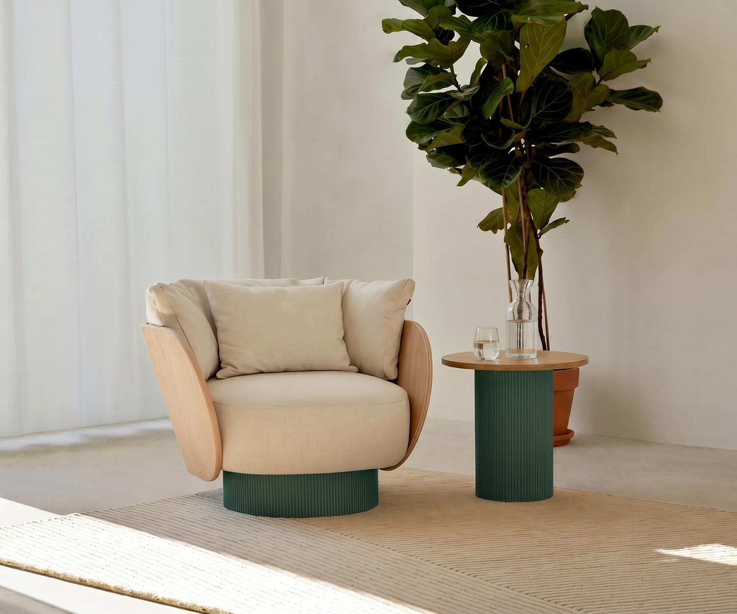 Punt Dune Design Drehsessel Punt Dune Design Drehsessel