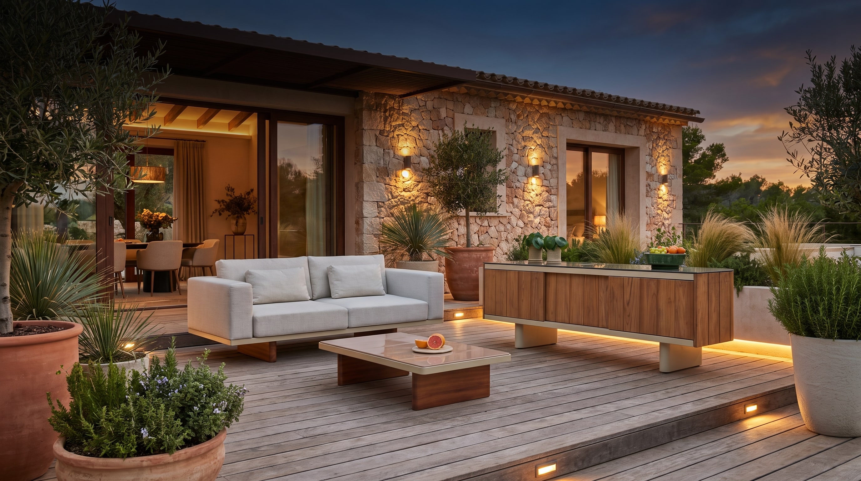 Trend: Die Terrasse als Sommer-Lounge mit richtiger Beleuchtung: Von der Siesta zum Sundowner Trend: Die Terrasse als Sommer-Lounge mit richtiger Beleuchtung: Von der Siesta zum Sundowner